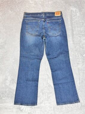 Levi’s 515 Bootcut Jeans Women 20 M blue denim plus size stretchy